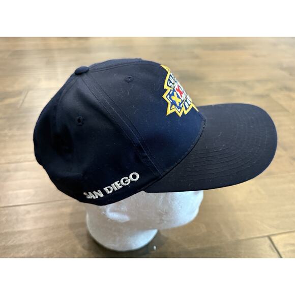 Vtg Sports Specialties Blue NFL 1998 Super Bowl XXXII San Diego Snapback Hat - Picture 5 of 11